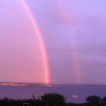 Double Rainbow over Port Townsend